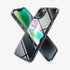 ACS04830 - iPhone 14 Pro Max Case Quartz Hybrid in crystal clear showing the back